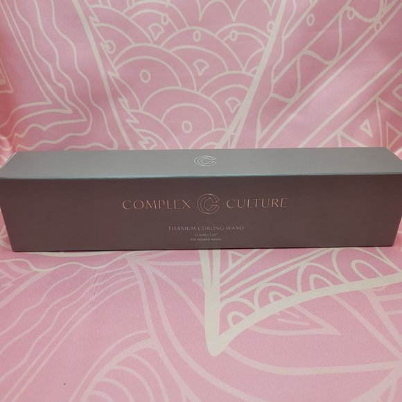 Complex Culture Curling Wand Titanium 32 MM Relaxed Waves Barrel Curls Hair Tool - Picture 2 of 3